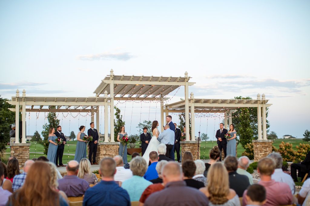 Forrestal+Kari Wedding | The Terrace View | Weddings & Special Events Venue near me | Venues in Northwest Iowa | Indoor and Outdoor wedding